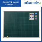 Bảng Từ Xanh Kẻ Ô Ly Khung To CT16