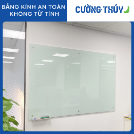 Bảng Kính Không Từ Tính Dày - Crystal Clear