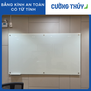 Bảng Kính Từ Tính An Toàn 6.38/8.38mm ( kính dày có bo góc thẩm mỹ) - Magnet Glass