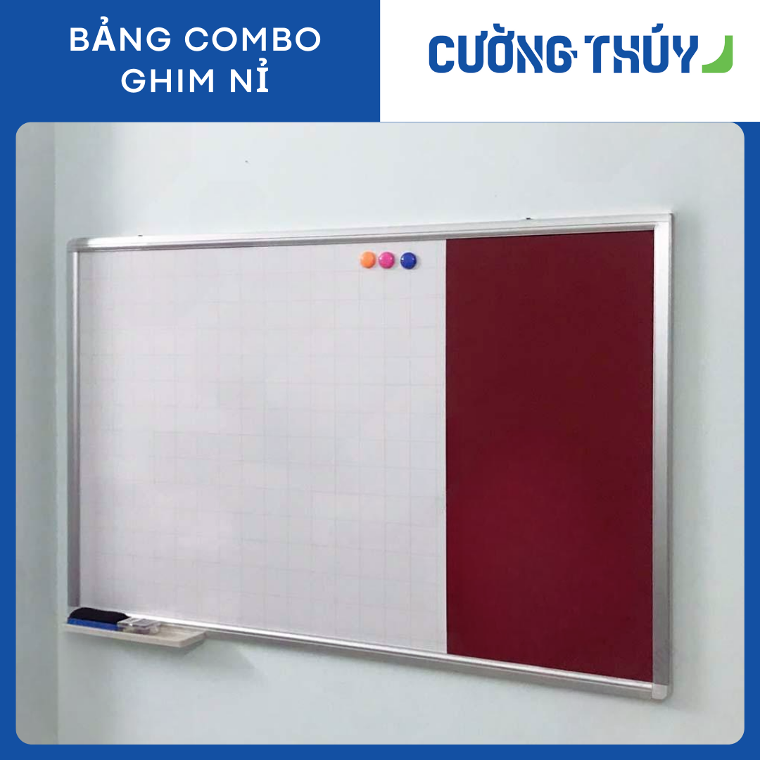 Bảng Ghim Combo Khung Nhôm Và Khung Gỗ